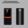 ® Yeni Ürün Powerbank 20000 Mah Dijital Ekranlı Ve Çok Kablolu Hızlı Şarj Cihazı