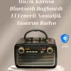 ® Yeni Ürün Bluetooth Bağlantılı Taşınabilir HoparlörFm/am Radyo Özellikli Şarj Edilebilir Batarya 1 Kg