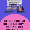 ® Yeni Ürün Akıllı Saat Bluetooth Kulaklık Hediyeli Bildirim Görme Sesli Görüşme Çoklu Kordon