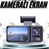 ® Yeni Ürün Dvr Araç İçi Kamera Ön Ve İç Kamera 2 İnç Ekranlı Çift Kamera
