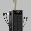 ® Yeni Ürün Güneş Enerjili Powerbank Dijital Göstergeli Taşınabilir Güç Kaynağı