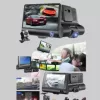 ® Yeni Ürün Full Hd 1080p 3 Kameralı Araç DvrGece Görüşlü Ve G-sensörlü Güvenlik Çözümü
