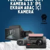® Yeni Ürün Çift Görüşlü DashcamGece Görüşlü 1080p Araç İçi Güvenlik Kamerası