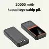 ® Yeni Ürün 20.000 Mah Powerbank – 22.5w Hızlı Şarj Çok Kablolu Dijital Göstergeli