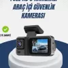 ® Yeni Ürün 1080p Üç Kameralı Araç Kamerası Wi-fi Destekli Park Modu Ve G-sensörlü