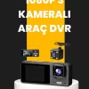 ® Yeni Ürün Çok Açılı Araç İçi Dvr | Ön İç Arka Kamera Döngü Video Kaydı
