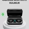 ® Yeni Ürün Tws Bluetooth Kulaklık 1800mah Şarj Kutulu Dijital Ekranlı
