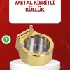 ® Yeni Ürün Metal Küllük Gizli Ateşleme Sistemli Şık Tasarım
