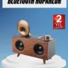 ® Yeni Ürün Gramafon Radyo Bluetooth Hoparlör Nostaljik Radyo Fm Radyo