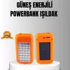 ® Yeni Ürün Güneş Enerjili Powerbank 10000 Mah Led Işıklı