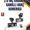 ® Yeni Ürün Araç İçi Kamera Seti | 170° Geniş Açı Hareket Algılama Ve Park Koruma