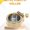 ® Yeni Ürün Çakmak Entegreli Küllük Yeniden Doldurulabilir Metal Gövde