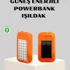 ® Yeni Ürün 10000 Mah Güneş Enerjili Powerbank Ve Led Kamp Lambası