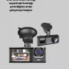 ® Yeni Ürün Full Hd Araç Kamerası  Çift Yönlü Kayıt Ve Darbe Sensörü