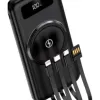 ® Yeni Ürün Kablosuz Çoklu Şarj Girişli 10.000 Mah Kablolu Powerbank Taşınabilir