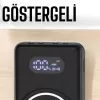 ® Yeni Ürün Hızlı Şarj Dijital Göstergeli Powerbankli Çoklu Şarj Özelliği