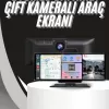 ® Yeni Ürün 4k 10.2 İnç Çift Kameralı Araç Multimedya Ekranı Carplay Kablosuz Tüm Cihazlara Uyumlu
