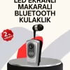 ® Yeni Ürün Profesyonel Bluetooth Kulaklık – Klipsli Titreşimli Dijital Göstergeli