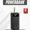 ® Yeni Ürün Hızlı Şarj 4 Çıkışlı Powerbank 60.000 Mah Taşınabilir Dijital Göstergeli