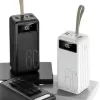 ® Yeni Ürün Hızlı Şarj 4 Çıkışlı Powerbank 60.000 Mah Taşınabilir Dijital Göstergeli