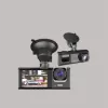 ® Yeni Ürün Ta-01 3 Kameralı 1080p Araç Kamerası Siyah
