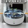 ® Yeni Ürün Küllük Duman Giderici Temizlenebilir Elektronik Pilli