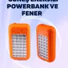 ® Yeni Ürün Gold Silver Gs-875 Outdoor Powerbank & Işıldak – Güneş Paneli 32 Led 10000 Mah Çift Çıkış