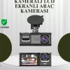 ® Yeni Ürün Ta-01 G-sensörlü 3lü Kayıtlı Araç Kamerası