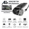 ® Yeni Ürün Ally Full Hd Mini Araç İçi Kamera | Geniş Açı Gece Görüşlü Döngüsel Kayıt Kompakt Dash Cam-(5775)