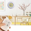 ® Yeni Ürün 3lü Uzaktan Kumandalı Pilli Yapışkanlı Kablosuz Led Spot Lambalar