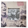 ® Yeni Ürün Decotown Marilyn Monroe Tasarım Ahşap Resim Fotoğraf Çerçevesi