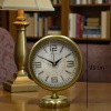 ® Yeni Ürün Premium Vintage 25 x 20 Cm Eskitme Metal Masa Saati