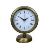 ® Yeni Ürün Prestij Eskitme 25 x 20 Cm Metal Masa Saati