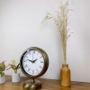 ® Yeni Ürün Eskitme Metal Retro Masa Saati 25×20 cm