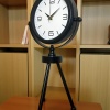 ® Yeni Ürün Black Elegant Metal Üç Ayaklı Masa Saati