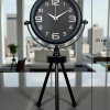 ® Yeni Ürün Siyah Zarif Üç Ayaklı Masa Saati