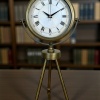 ® Yeni Ürün Eskitme Roma Rakamlı Tripod Üç Ayaklı Metal Masa Saati