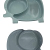 ® Yeni Ürün Bebek ve Çocuk için Sevimli Fil Model Desenli Yemek Bebek Mama Kabı Bölmeli Tabak