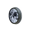 Global Silver 40 Cm Metal Duvar Saati