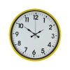 ® Yeni Ürün 36 Cm Standart Sarı Duvar Saati
