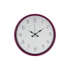 ® Yeni Ürün 36 Cm Pembe Standart Duvar Saati