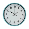 ® Yeni Ürün 36 Cm Turkuaz Dekoratif Duvar Saati