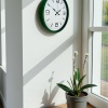 ® Yeni Ürün 36 Cm Yeşil Modern Dekoratif Duvar Saati