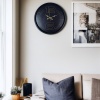 ® Yeni Ürün 36 Cm Siyah Dekoratif Duvar Saati