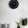 ® Yeni Ürün 36 Cm Siyah Modern Duvar Saati