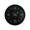® Yeni Ürün 36 Cm Siyah Modern Duvar Saati