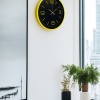® Yeni Ürün 36 Cm Sarı Dekoratif Duvar Saati