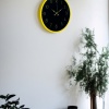 ® Yeni Ürün 36 Cm Sarı Şık Duvar Saati