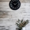 ® Yeni Ürün 36 Cm Modern Siyah Duvar Saati