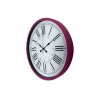 Pembe 36 Cm Dekoratif Duvar Saati